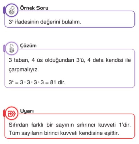 tam sayilarin tam sayi kuvvetleri 8 sinif